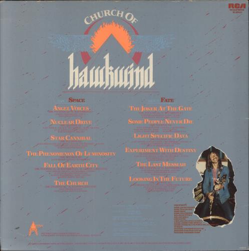 Hawkwind Church Of Hawkwind vinyl LP album (LP record) UK HWKLPCH411368