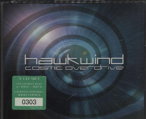 Hawkwind Cosmic Overdrive 3-CD album set (Triple CD) UK HWK3CCO669542