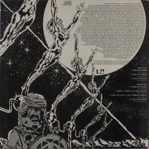 Hawkwind Doremi Fasol Latido - 2nd vinyl LP album (LP record) UK HWKLPDO372084