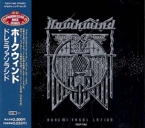 Hawkwind Doremi Fasol Latido CD album (CDLP) Japanese HWKCDDO610856