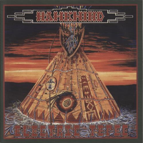 Hawkwind Electric Tepee - Red Vinyl Reissue 2-LP vinyl record set (Double LP Album) UK HWK2LEL859306