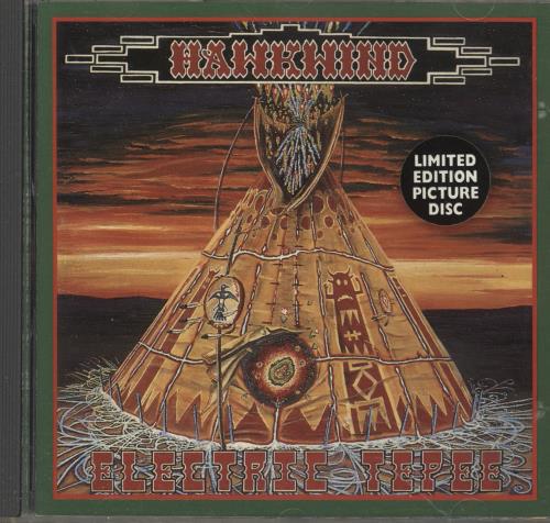 Hawkwind Electric Tepee CD album (CDLP) UK HWKCDEL748213