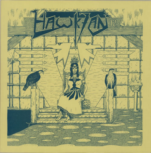 Hawkwind Hawkfan 12 - Complete vinyl LP album (LP record) UK HWKLPHA588819
