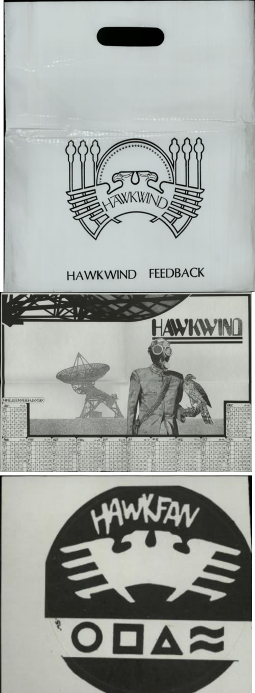 Hawkwind Hawkfan 12 - Complete vinyl LP album (LP record) UK HWKLPHA588819