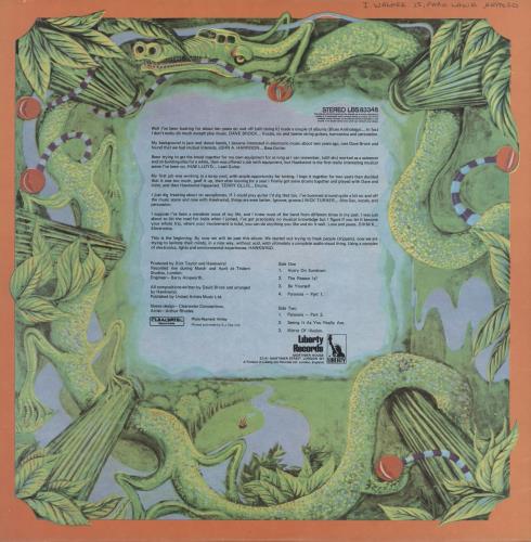 Hawkwind Hawkwind - 2nd - WOS vinyl LP album (LP record) UK HWKLPHA724292