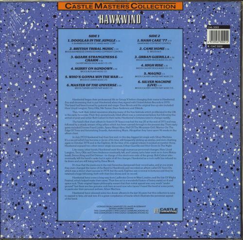 Hawkwind Hawkwind � Castle Masters Collection vinyl LP album (LP record) German HWKLPHA809452
