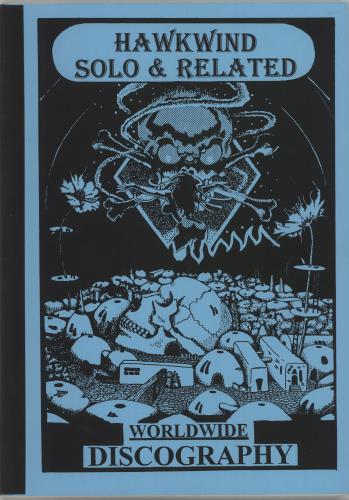 Hawkwind Hawkwind Solo & Related Worldwide Discography fanzine UK HWKFAHA666074