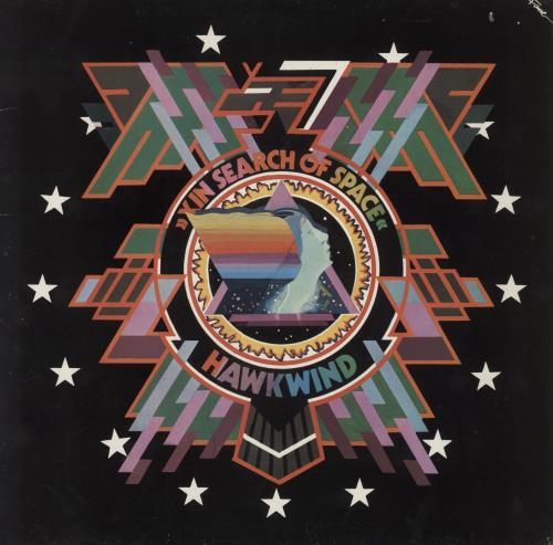 Hawkwind In Search Of Space - EX vinyl LP album (LP record) UK HWKLPIN835758