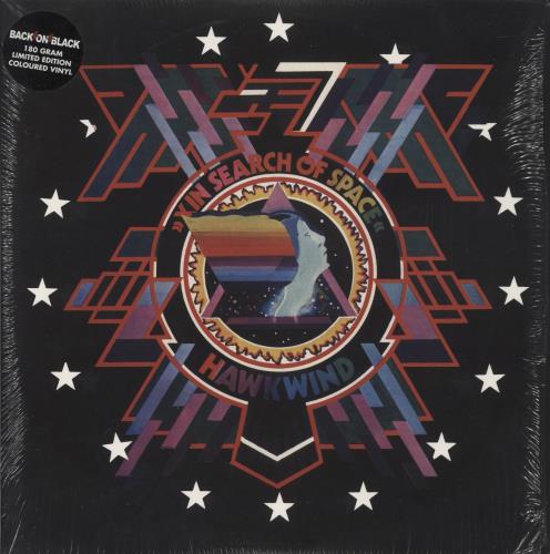 Hawkwind In Search Of Space - Red Vinyl 2-LP vinyl record set (Double LP Album) UK HWK2LIN866826