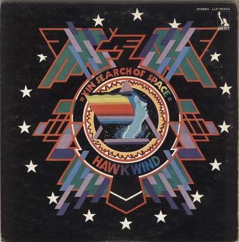 Hawkwind In Search Of Space vinyl LP album (LP record) Japanese HWKLPIN716037