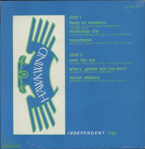 Hawkwind Independent Days EP - Shrink 10" vinyl single (10 inch record) UK HWK10IN869015