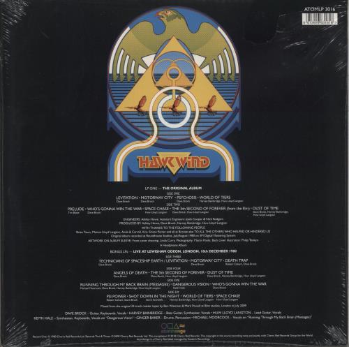 Hawkwind Levitation - Blue Vinyl - RSD18 - Sealed 3-LP vinyl record set (Triple LP Album) UK HWK3LLE869246