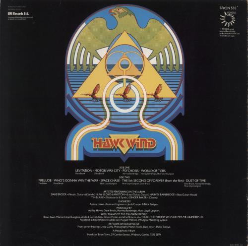 Hawkwind Levitation vinyl LP album (LP record) UK HWKLPLE135703