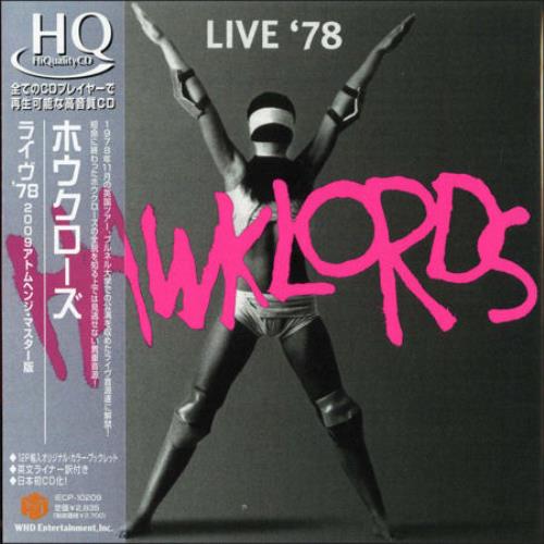 Hawkwind Live '78 CD album (CDLP) Japanese HWKCDLI486822