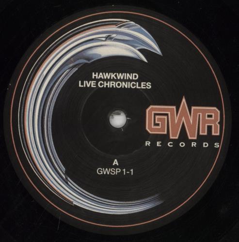 Hawkwind Live Chronicles 2-LP vinyl record set (Double LP Album) UK HWK2LLI64324