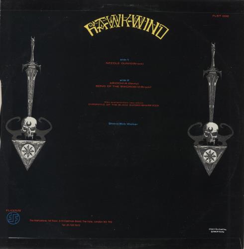 Hawkwind Needle Gun 12" vinyl single (12 inch record / Maxi-single) UK HWK12NE224326
