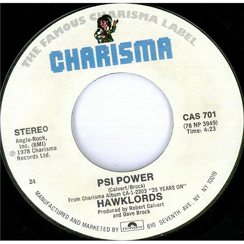 Hawkwind Psi Power 7" vinyl single (7 inch record / 45) US HWK07PS422219