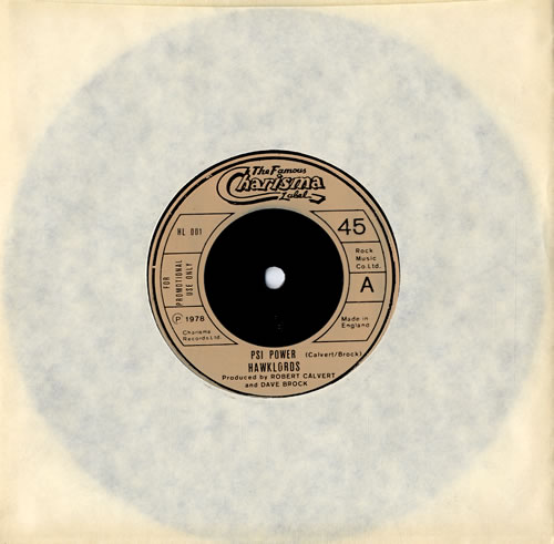 Hawkwind Psi Power 7" vinyl single (7 inch record / 45) UK HWK07PS597471