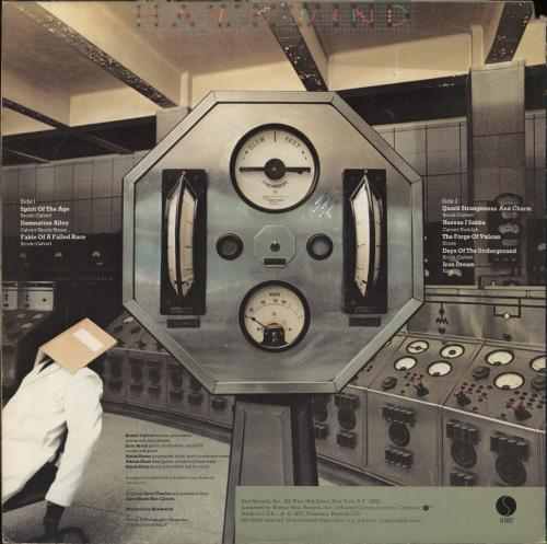 Hawkwind Quark Strangeness And Charm - EX vinyl LP album (LP record) US HWKLPQU847122