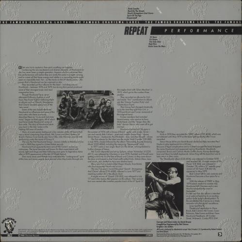 Hawkwind Repeat Performance vinyl LP album (LP record) UK HWKLPRE566469
