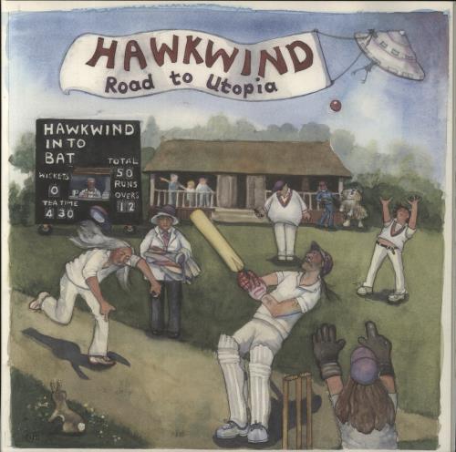 Hawkwind Road To Utopia vinyl LP album (LP record) UK HWKLPRO861177