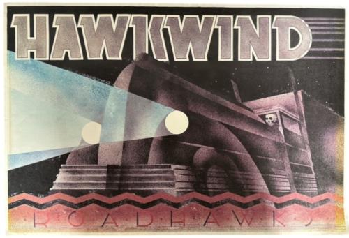 Hawkwind Roadhawks poster UK HWKPORO142088