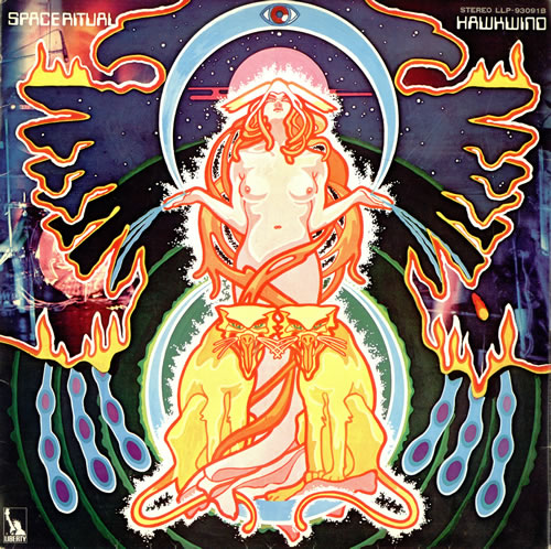 Hawkwind Space Ritual + Booklet 2-LP vinyl record set (Double LP Album) Japanese HWK2LSP489286