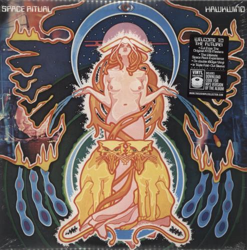 Hawkwind Space Ritual - Reissue 2-LP vinyl record set (Double LP Album) UK HWK2LSP890009