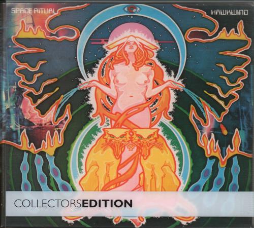 Hawkwind Space Ritual Collectors Edition 3-disc CD/DVD Set UK HWK3DSP404737