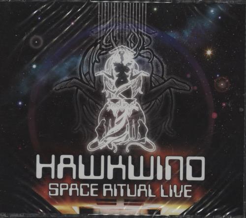 Hawkwind Space Ritual Live - Sealed 3-disc CD/DVD Set UK HWK3DSP763382