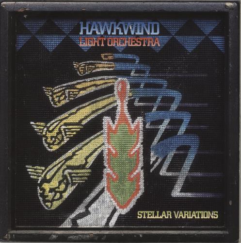 Hawkwind Stellar Variations - EX vinyl LP album (LP record) UK HWKLPST861071