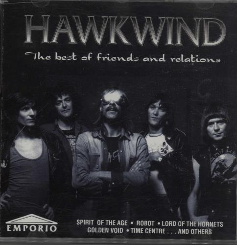 Hawkwind The Best Of Friends And Relations CD album (CDLP) UK HWKCDTH669489