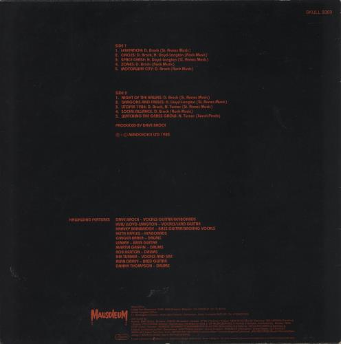 Hawkwind Utopia 1984 vinyl LP album (LP record) Belgian HWKLPUT588818