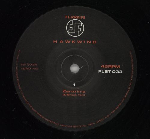 Hawkwind Zarozinia 12" vinyl single (12 inch record / Maxi-single) UK HWK12ZA537414