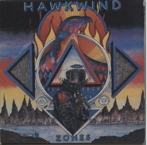 Hawkwind Zones CD album (CDLP) US HWKCDZO669556
