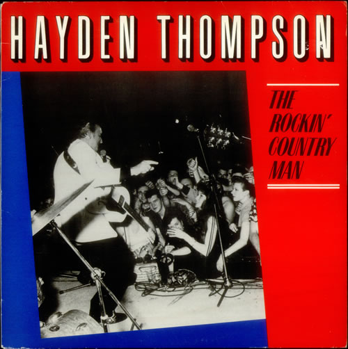 Hayden Thompson The Rockin' Country Man vinyl LP album (LP record) Swedish HKZLPTH543251