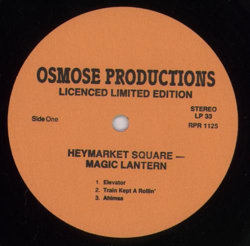 Haymarket Square Magic Lantern vinyl LP album (LP record) US HYQLPMA834203