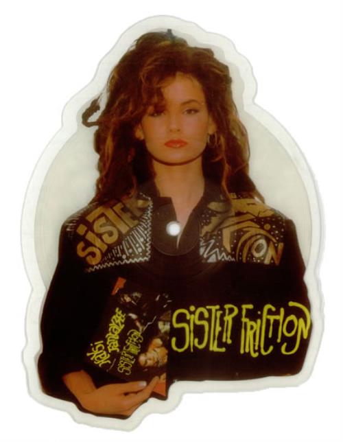 Haysi Fantayzee Sister Friction shaped picture disc (picture disc vinyl record) UK HSISHSI32784