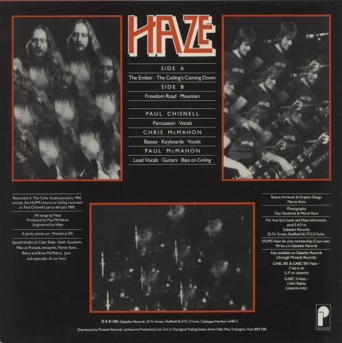 Haze (Prog) The Ember 12" vinyl single (12 inch record / Maxi-single) UK HZ-12TH890762