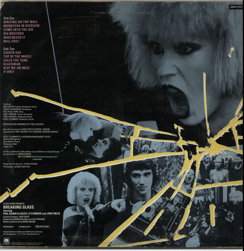 Hazel O'Connor Breaking Glass - Promo Stamped vinyl LP album (LP record) UK OCNLPBR636272