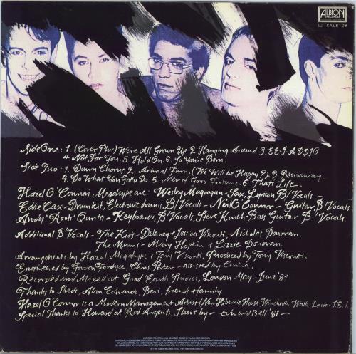 Hazel O'Connor Cover Plus + Artwork Poster + Sticker vinyl LP album (LP record) UK OCNLPCO785665