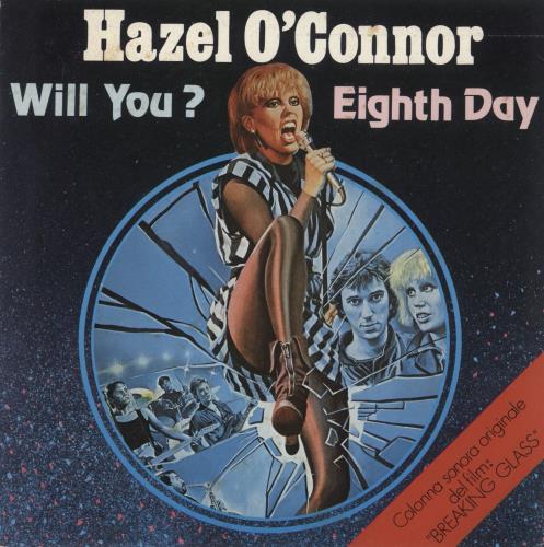 Hazel O'Connor Eighth Day - P/S 7" vinyl single (7 inch record / 45) Italian OCN07EI870612