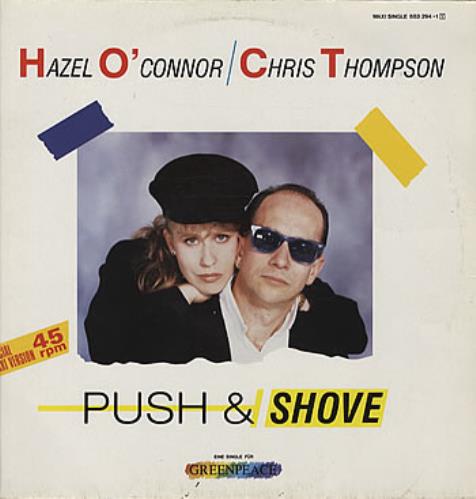 Hazel O'Connor Push & Shove 12" vinyl single (12 inch record / Maxi-single) German OCN12PU317532