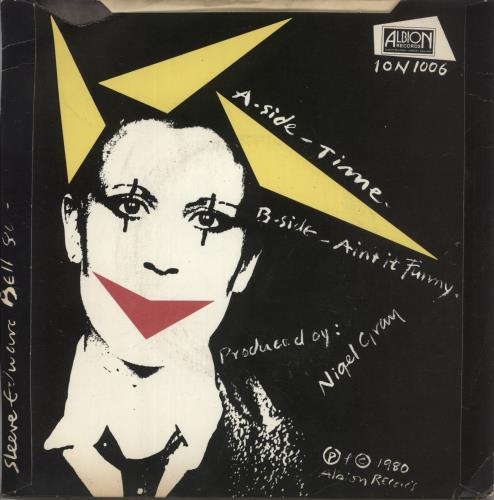 Hazel O'Connor Time 7" vinyl single (7 inch record / 45) UK OCN07TI615439