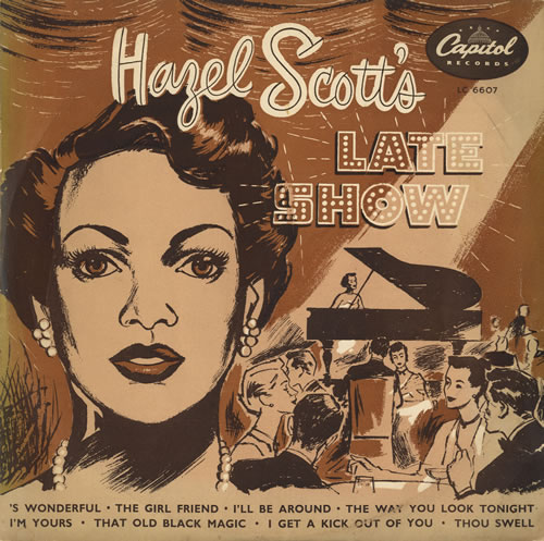 Hazel Scott Hazel Scott's Late Show 10" vinyl single (10 inch record) UK HK210HA551869