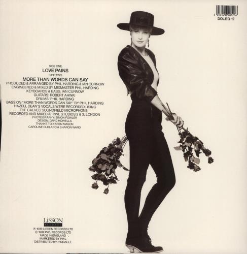 Hazell Dean Love Pains 12" vinyl single (12 inch record / Maxi-single) UK HAZ12LO19157