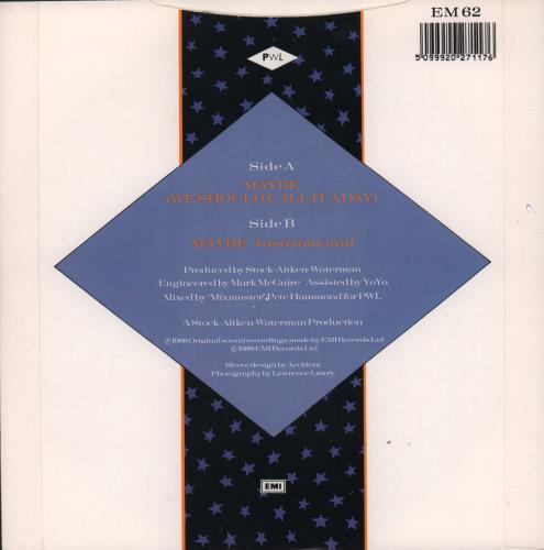 Hazell Dean Maybe (We Should Call It A Day) 7" vinyl single (7 inch record / 45) UK HAZ07MA86442