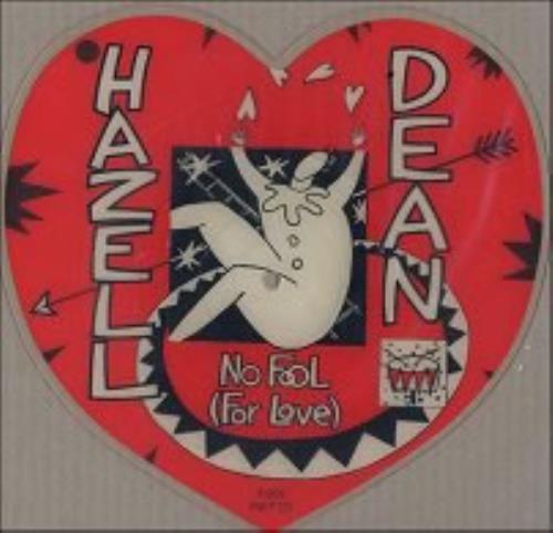 Hazell Dean No Fool shaped picture disc (picture disc vinyl record) UK HAZSHNO19155