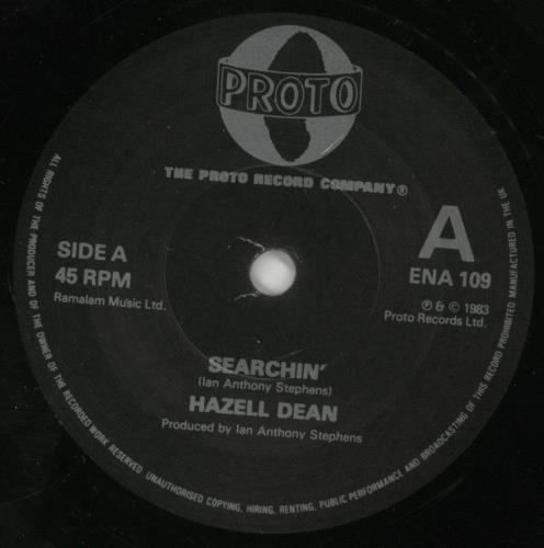 Hazell Dean Searchin' 7" vinyl single (7 inch record / 45) UK HAZ07SE409041