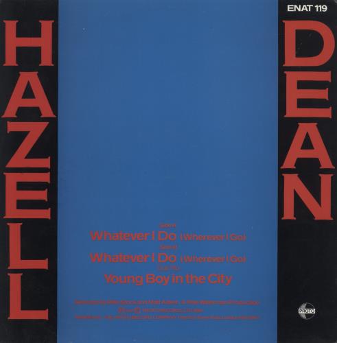 Hazell Dean Whatever I Do 12" vinyl single (12 inch record / Maxi-single) UK HAZ12WH19152